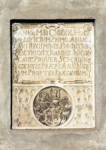 Nikolaisches Freihaus - Gedenktafel 