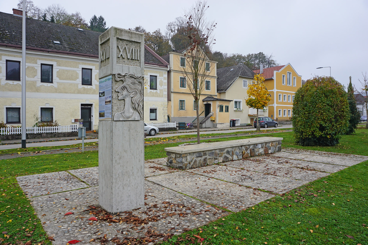 Römerrastplatz an der Donaupromenade