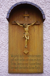 Haus Siernerstraße 7 mit Hauskreuz