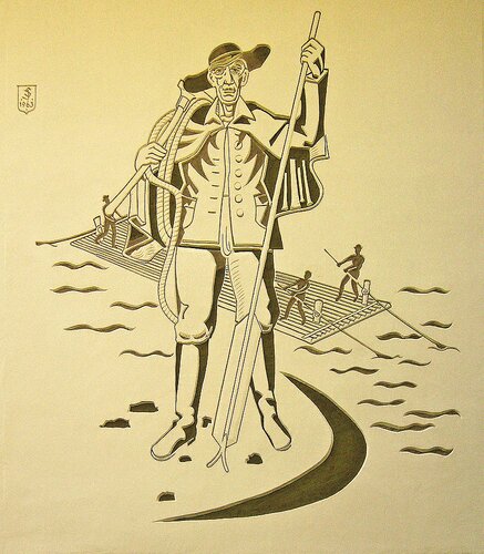 Sgraffito am Schulgebäude Neue Mittelschule - vormals Hauptschule