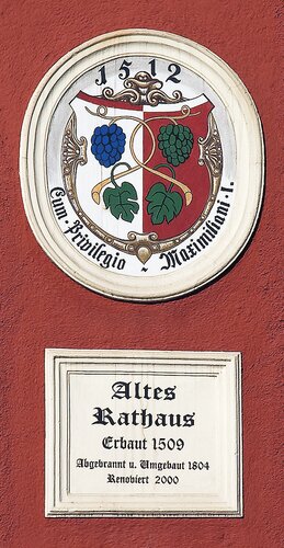 Altes Rathaus - Wappenbild