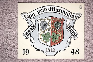 Altes Gemeindehaus - Wappendarstellung