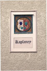 Haus Abelstraße 39, Kaplaney - Keramiktafel