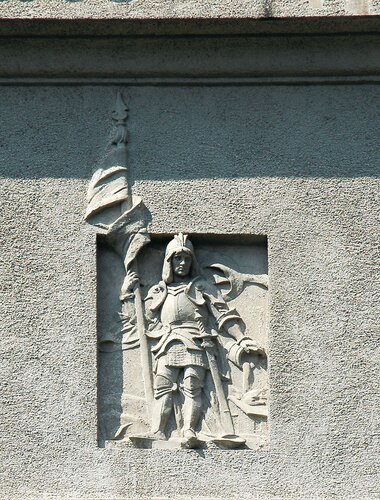 Haus Arthofer, Bahnhofstraße 31 - Relief