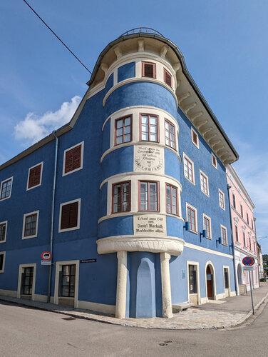 Haus Ritzbergerstraße 1 - Hausinschrift - Sonnenuhr