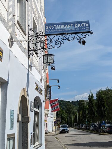 Haus Ritzbergerstraße 7 - Wirtshausschild