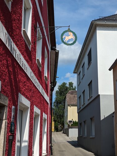 Haus Reitingerstraße 7 - Wirtshausschild