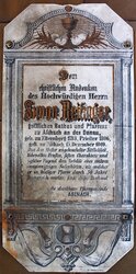 Pfarrkirche Aschach an der Donau - Epitaph Pfarrer Simon Reitinger