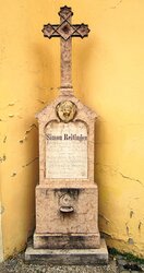 Friedhof Aschach - Grabstein Simon Reitinger