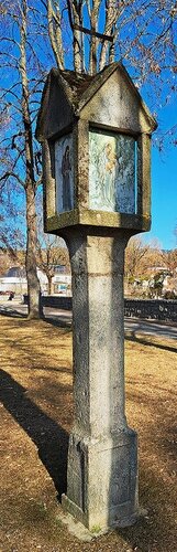 Tabernakel-Bildstock auf der Promenade