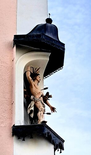 Figur Hl. Sebastian Pfarrgasse