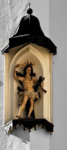 Figur Hl. Sebastian Pfarrgasse