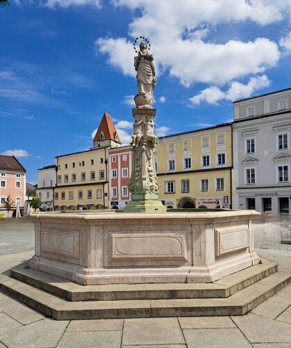Marienbrunnen am Hauptplatz