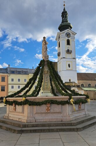 Marienbrunnen am Hauptplatz
