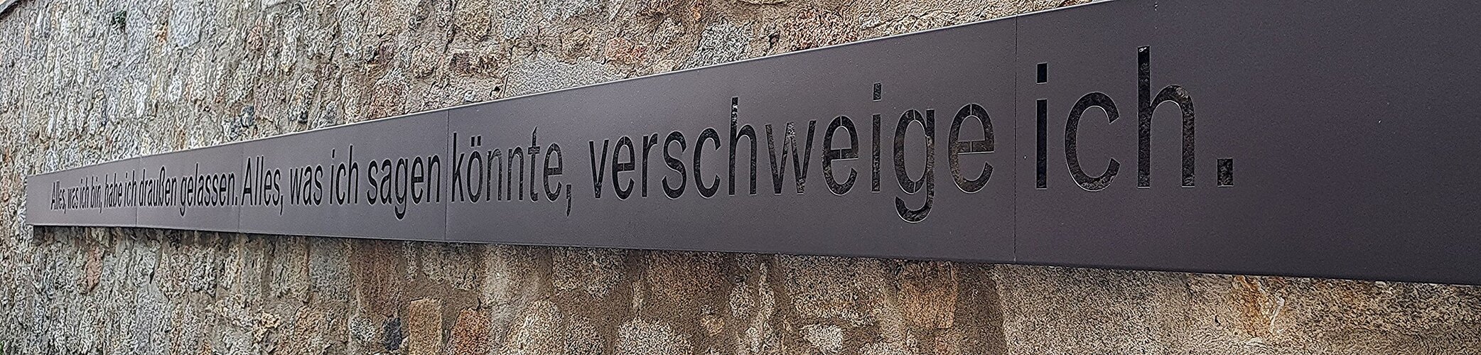 Brigitte Schwaiger Literaturweg - Station 01
