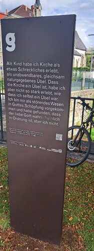 Brigitte Schwaiger Literaturweg - Station 05