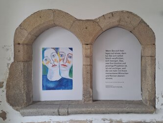 Brigitte Schwaiger Literaturweg - Station 09