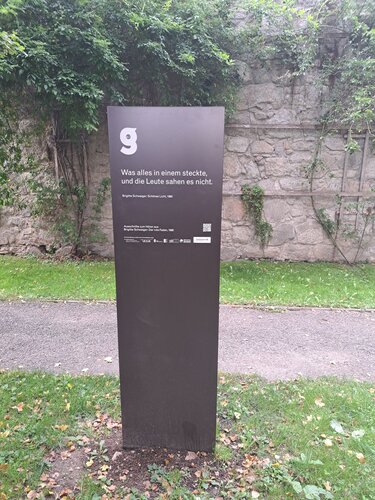 Brigitte Schwaiger Literaturweg - Station 11