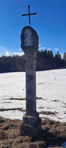 Bildstock - Bahnhofskreuzung