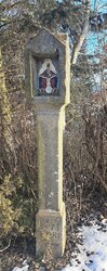 Bildstock aus 1671 - Gehweg Nähe Kläranlage