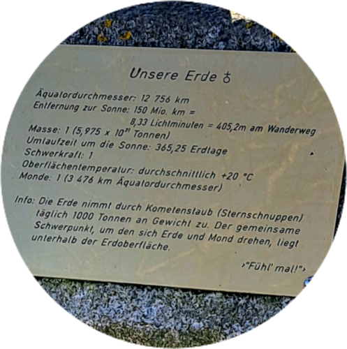 Planetenwanderweg Freistadt - Grünbach - Sandl - Station 04