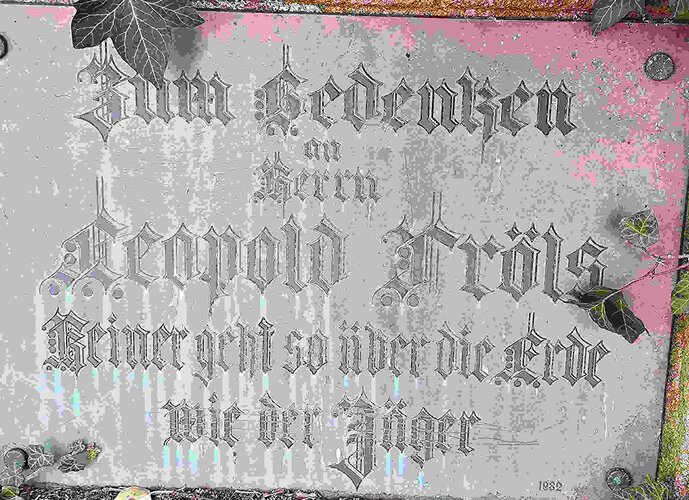 Gedenkstein Leopold Tröls
