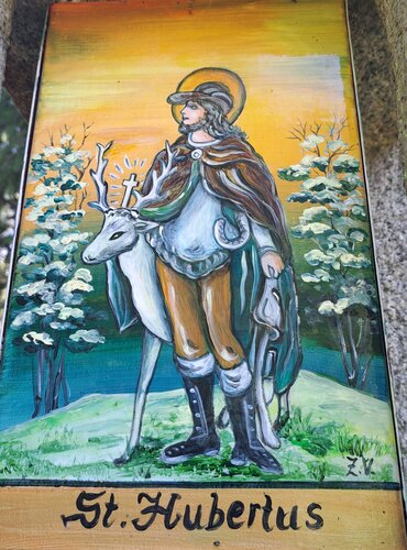 Tabernakelbildstock mit Gedenktafel - Bockau