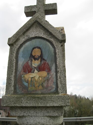 Säulenbildstock beim Gemeindeteich Herbert Schwarz