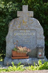 Gedenkstein beim Gemeindeteich Hans Königsecker