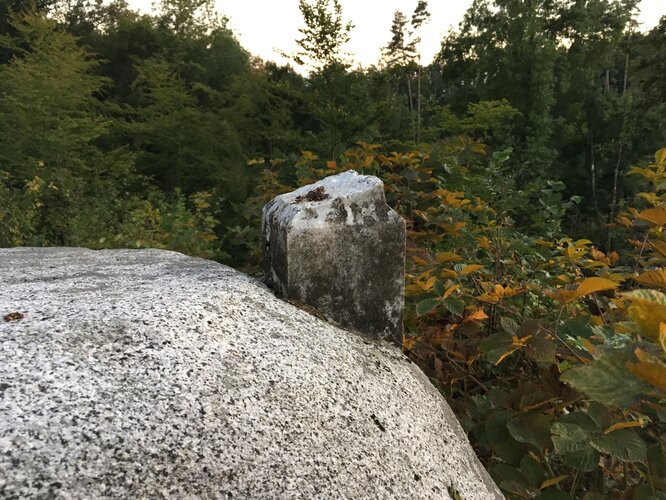 Fanzosenstein am Anitzberger Kirchensteig