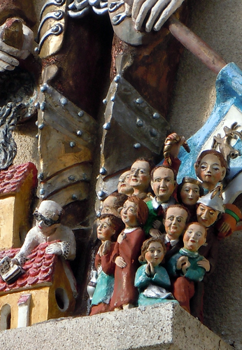 Ehemaliges Feuerwehrhaus - Sakrale Figur