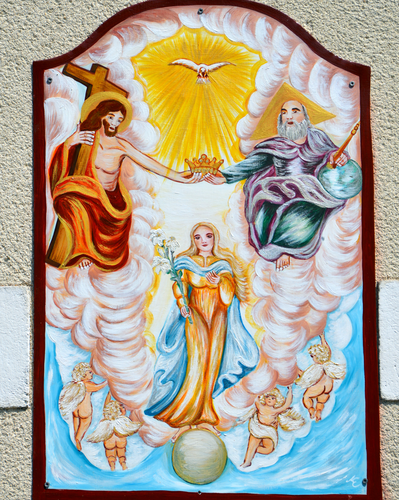 Stallehner - Inschrift und Hausbild