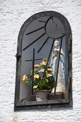 Pichler am Berg - Wandmalerei und Mauernische