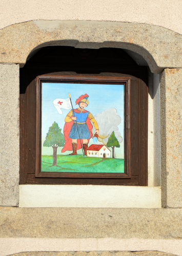 Dauner - Mauernische und Tür