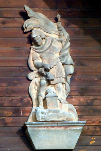 Dunzinger - Hausplastik