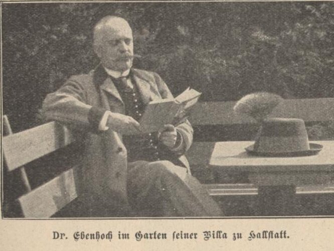 Ebenhoch-Stein  - Bildfelsen und Inschriftentafel