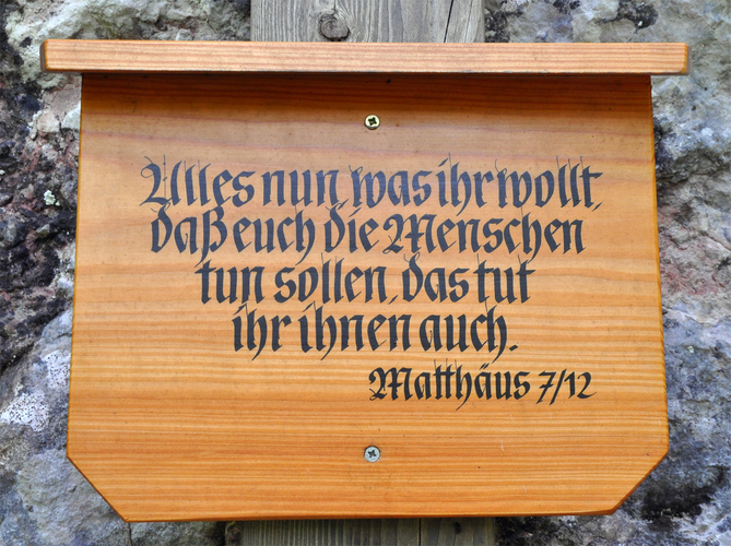 Kreuzstein im Echerntal