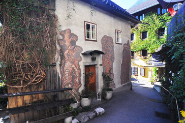 Seemannhaus - Kirchenweg - Hausbilder und Inschrift