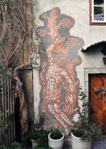 Seemannhaus - Kirchenweg - Hausbilder und Inschrift