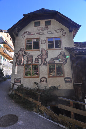 Seemannhaus - Kirchenweg - Hausbilder und Inschrift