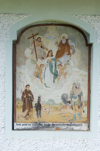 Oberkastberg - Hausbild, Reliefbild