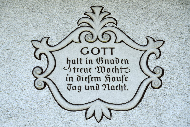 Oberriedl - Inschrift