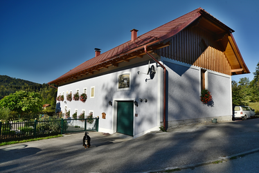 Schmied - Hausbilder und Inschrift