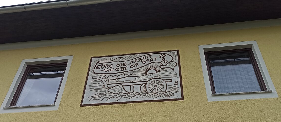 Simmel z'Lainzing - Sgraffito