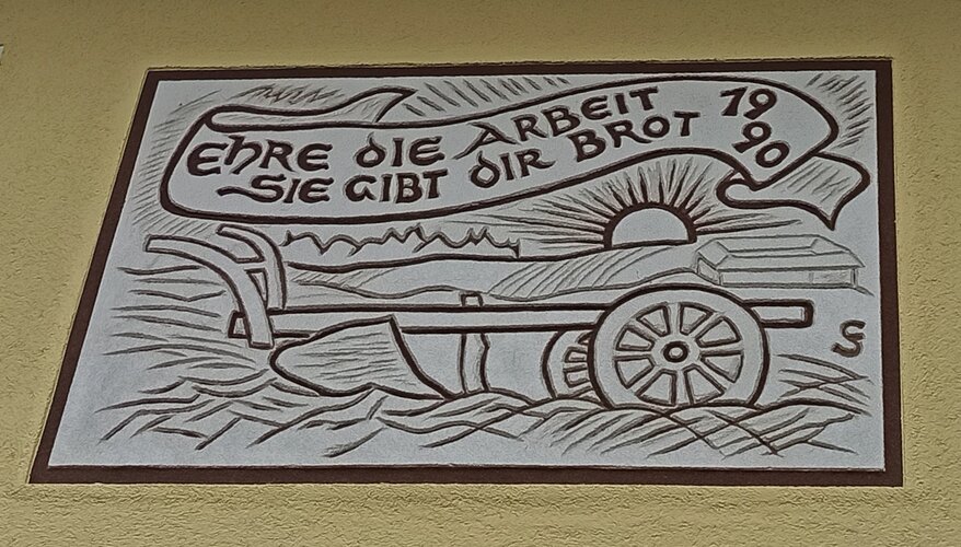 Simmel z'Lainzing - Sgraffito