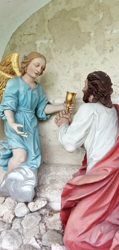 Pfarrkirche - Ölberg Außenwand