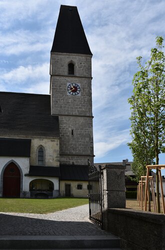 Pfarrkirche - Ölberg Außenwand