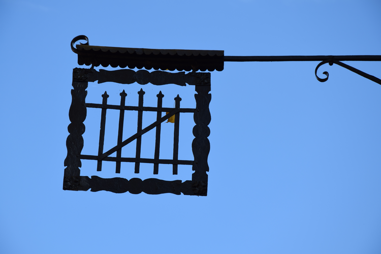 Wirt zu Eisengattern - Wirtshausschild