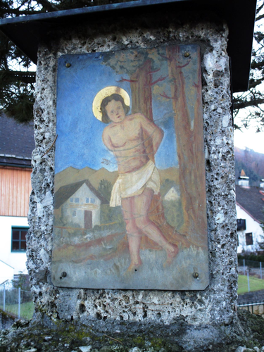 Marterl Kreuzsäule Mühlbachberg