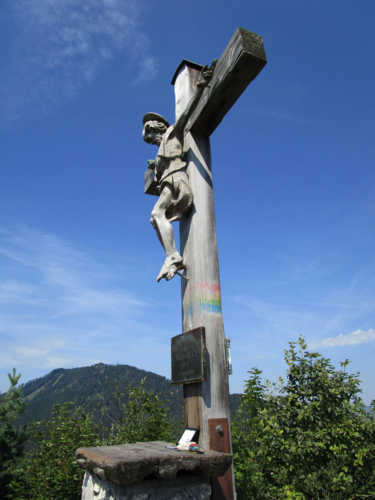 Gipfelkreuz Traunkirchner (kleiner) Sonnstein
